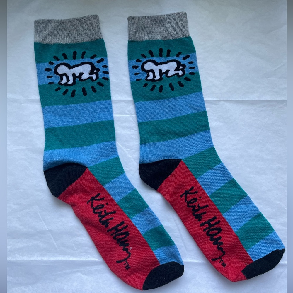 Keith Haring 5 Pack Sock Bundle NWOT - Picture 7 of 9